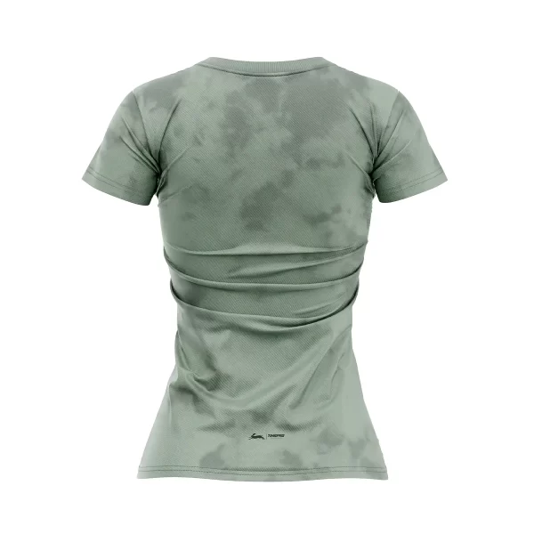 cami trail verde esp M Camiseta Run D | TIE DYE VERDE
