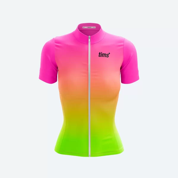 JERSEY DEGRADE FUCSIA/VERDE