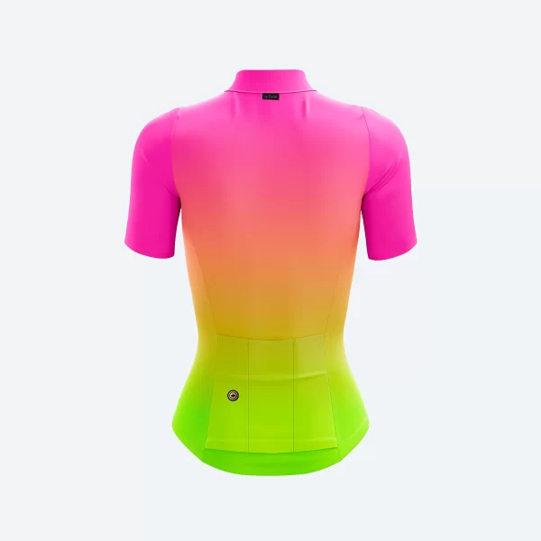 JERSEY DEGRADE FUCSIA/VERDE