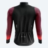 CHAQUETA TERMICA NEGRO/VINO
