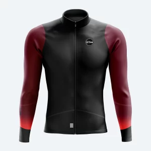 VINO F CHAQUETA TERMICA NEGRO/VINO