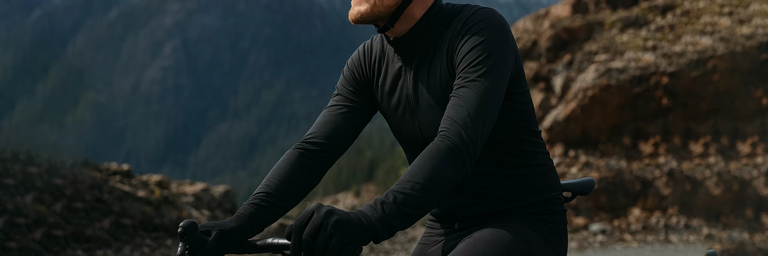 Jersey Manga Larga Negro