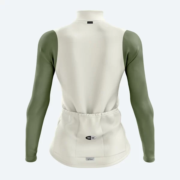 Jersey Manga Larga Crema