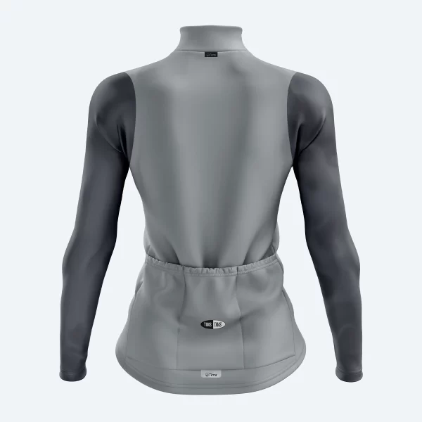 Jersey Manga Larga Gris