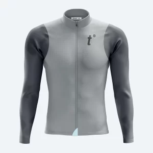 Jersey Manga Larga Gris