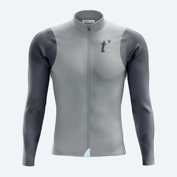 Jersey Manga Larga Gris