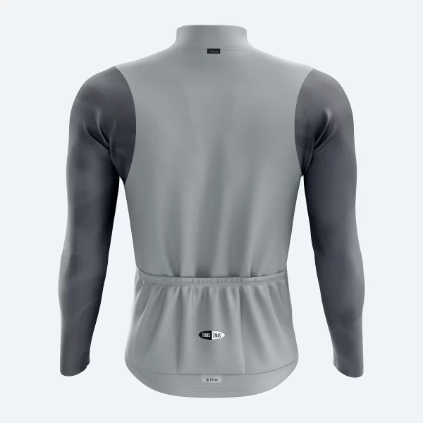 Jersey Manga Larga Gris