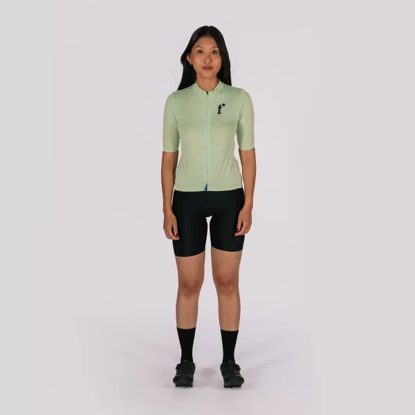 Jersey Basic Green yellow