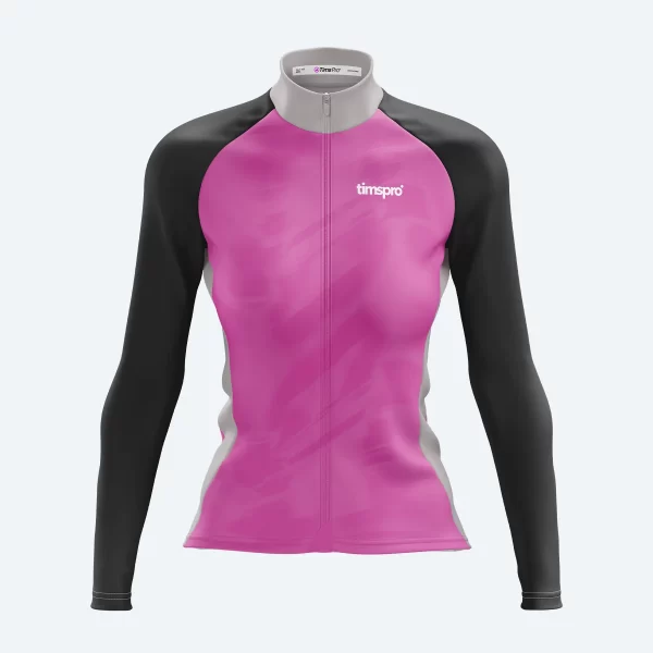 Jersey Manga Larga  Rosado