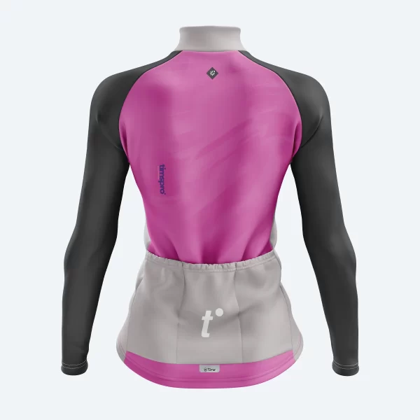 Jersey Manga Larga  Rosado