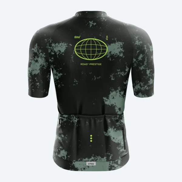 VERDE JASPEADO 2 JERSEY PRO RACE CORTO GREEN