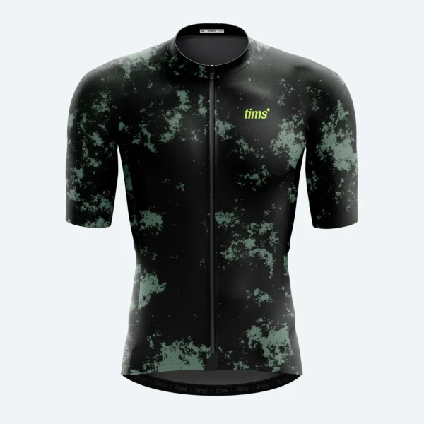 VERDE JASPEADO copia JERSEY PRO RACE CORTO GREEN